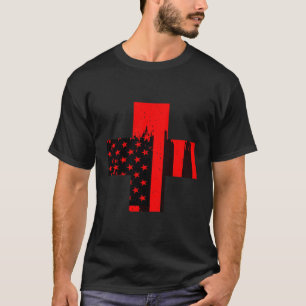 Red Kor Usa American T Shirt