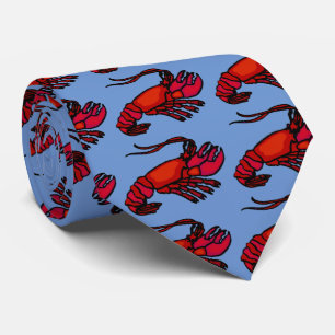 Red Kräftor Crayfish Tie Slips