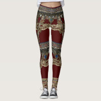 Red Kuchi Tribal Mönster