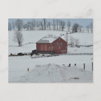 Red-ladugård Vykort