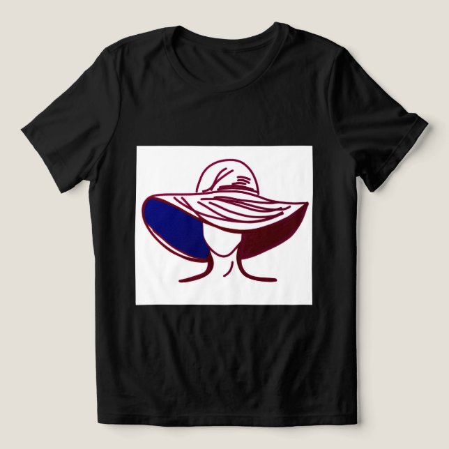 Red Lady T Shirt (Design Framsida)