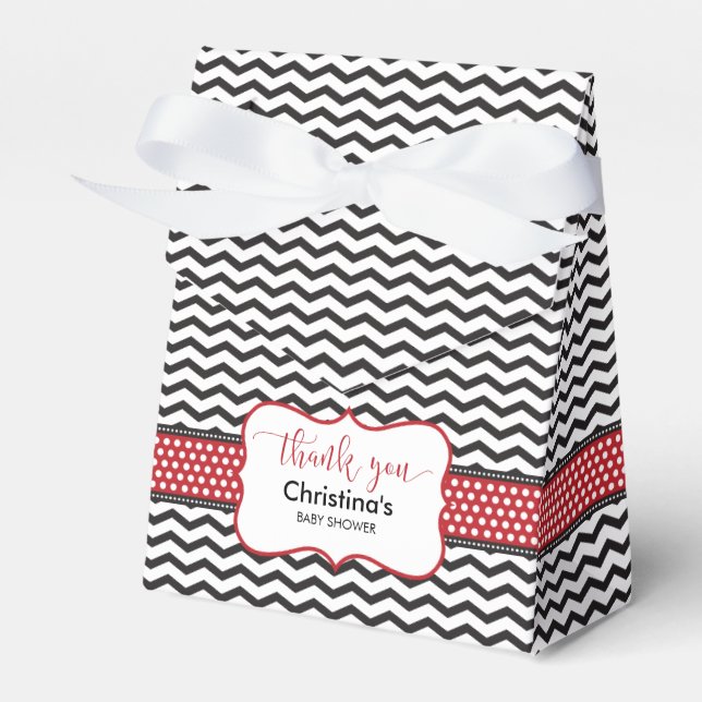 Red Ladybug Presentaskar (Framsidan Sidan)