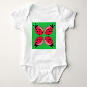 Red Ladybugs Tee