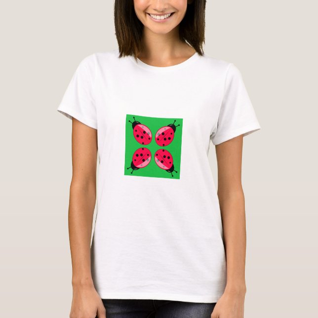Red Ladybugs Tee (Framsida)