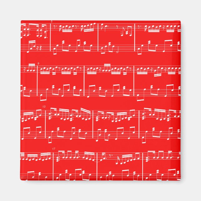 Red Lakan Music Magnet (Framsidan)