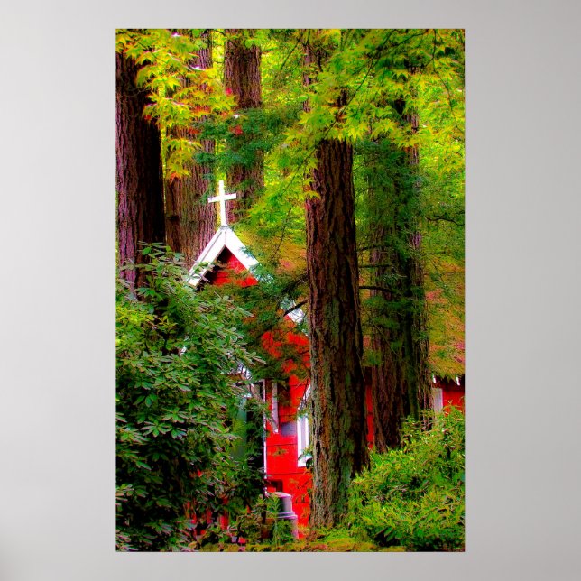 Red Land Church Poster (Framsidan)