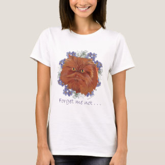 Red Långhårig Persian Cat T Shirt