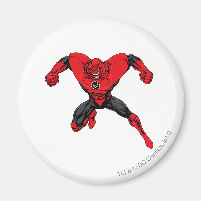 Red Lantern Corps - Rage Jump 1 Magnet (Framsidan)
