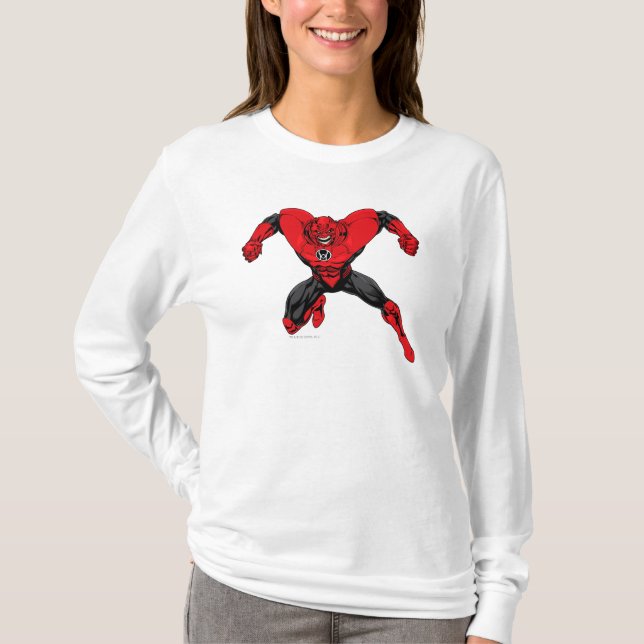 Red Lantern Corps - Rage Jump 1 T-shirt (Framsida)