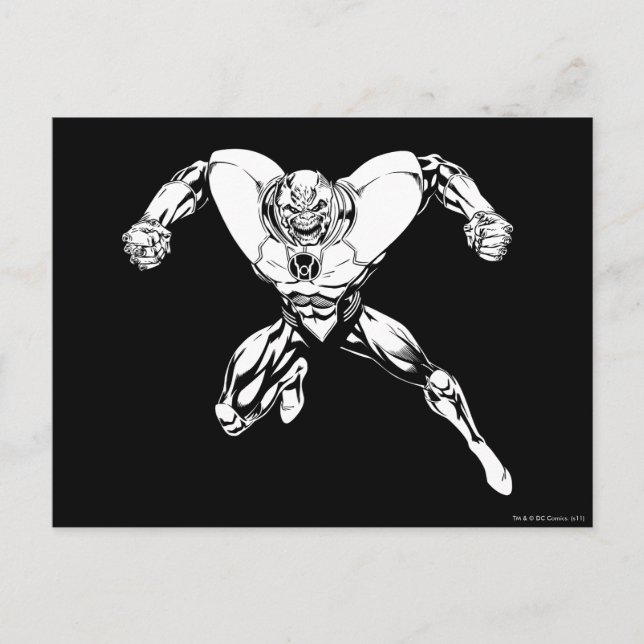 Red Lantern Corps - Rage Jump 3 Vykort (Framsida)