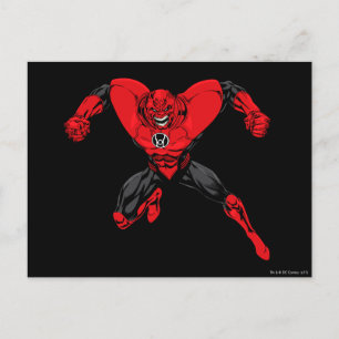Red Lantern Corps - Raseri Hopp 1 Vykort