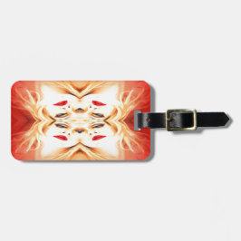 Red Läppar Bagagebricka