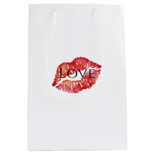 Red Läppar Flirty Kiss Kärlek