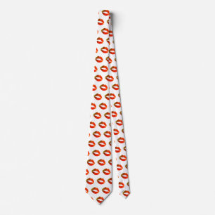 Red Läppar, munstycket Tie Slips