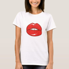 Red Läppar T-shirt