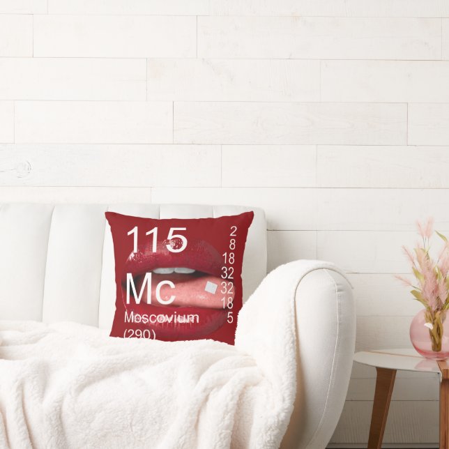 Red Läppar Tripping Alien Inslag 115 Kudde (Soffa)