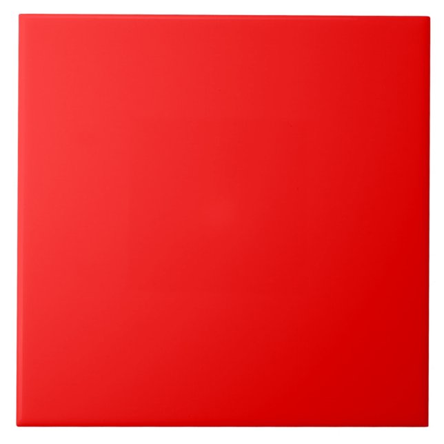 Red Large Kakelplatta (Framsidan)