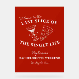 Red Last Slice of the Single Life Bachelorette