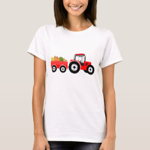 Red Lastbil Farm Producer T Shirt