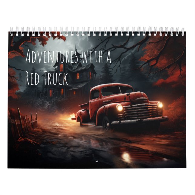 Red Lastbil Kalender (Omslag)