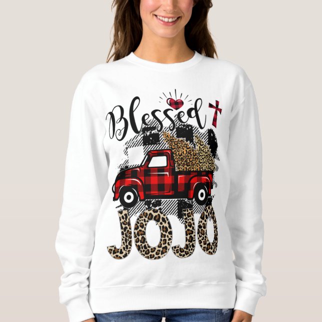 Red lastbil Leopard välsignade Jojo bästa gåva för T Shirt (Framsida)