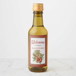 Red Leather ram Vinetikett