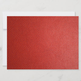 Red Leather Struktur Kort
