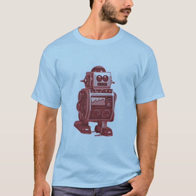 Red Leksak Robot Tee - Original! (Framsida)