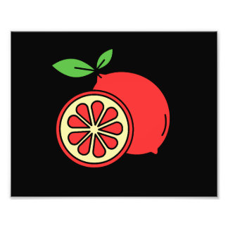 Red Lemon Fototryck
