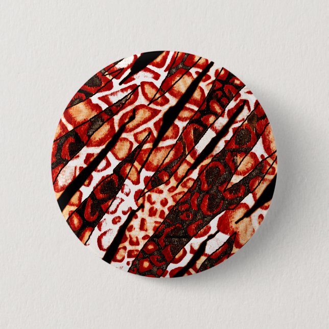 Red Leopard Camo Knapp (Framsida)
