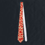 Red Leopard Print Skin Slips<br><div class="desc">Skal av leopard på djur,  päls</div>
