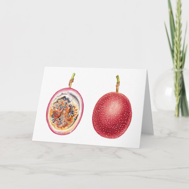 Red Lilikoi Passion Fruit Kort (Framsida)