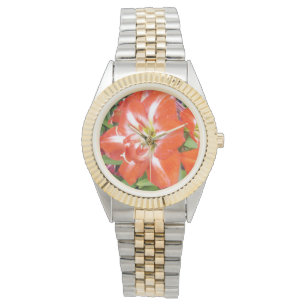 Red Lily Delight. Armbandsur