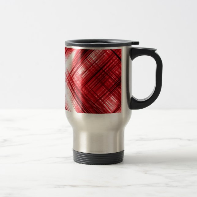 Red linjer kor resemugg (Höger)