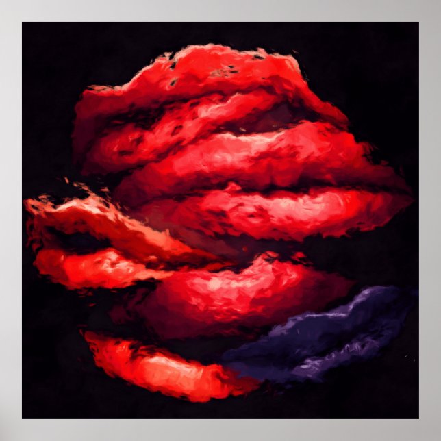 Red Lips Poster (Framsidan)