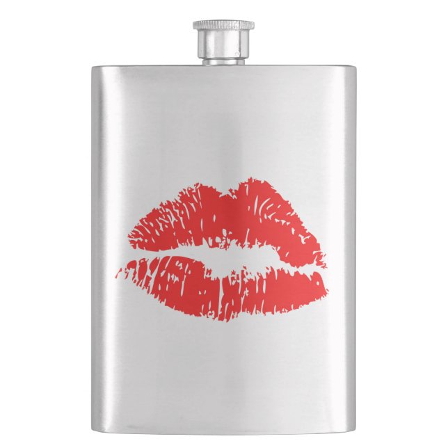 Red Lipstick Kiss Mark Fickplunta (Framsidan)