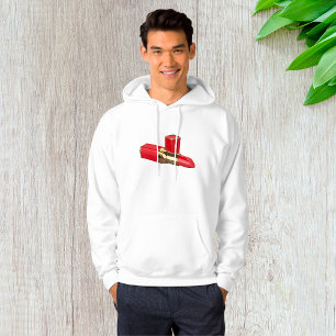 Red Lipstick Makeup Manar Hoodie