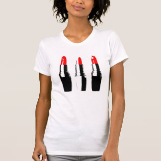 Red Lipstick Tubes Tee