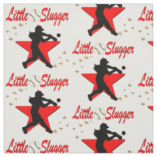 RED LITTLE SLAGER SOFTBALL GIRL DESIGN TYG
