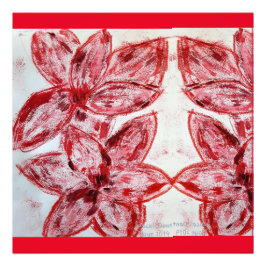 RED LIUM-asiatisk Fototryck