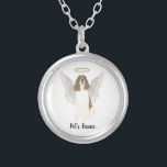 Red Liver White English Springer Spain Sympathy Silverpläterat Halsband<br><div class="desc">Det finns de som för med sig ett ljus så underbart för världen att även efter att de är borta kvarstår deras ljus. Låt ett sött halsband trösta ditt tunga hjärta när det tar ett ögonblick att minnas ditt älskade röda och vita snäckiga spaniel. För de mest tankfulla gåvorna, koppla...</div>