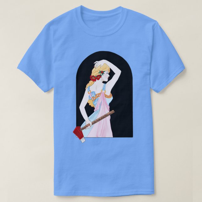 Red Lizzie T Shirt (Design framsida)