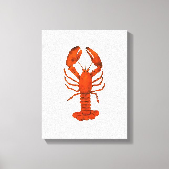 Red Lobster Canvastryck (Framsida)