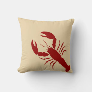 Red Lobster ~ Fall Vintage Kudde
