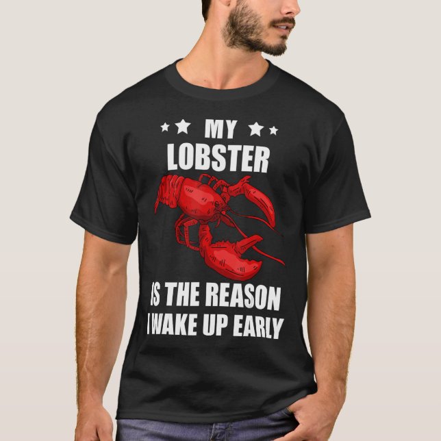 Red Lobster Lobster Foodie Seafood Caju T Shirt (Framsida)
