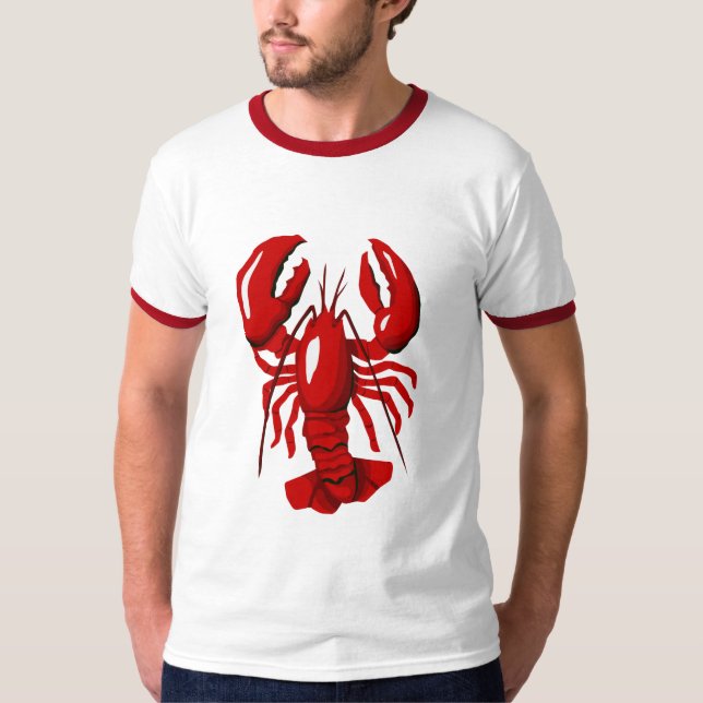 Red Lobster Manar Ringer T-shirt (Framsida)