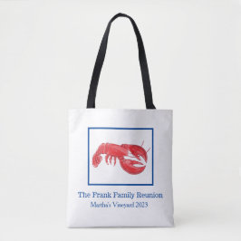 Red Lobster Personlig Family Reunion Tygkasse