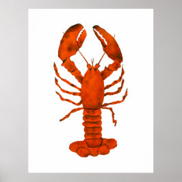 Red Lobster Poster