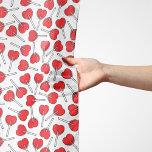 Red Lollipops, Heart Lollipop, Lollipop Mönster Sjal<br><div class="desc">Cute,  roligt och vackra mönster med röda läppar. Modern och trendig,  perfekt för godiset älskare i ditt liv.</div>