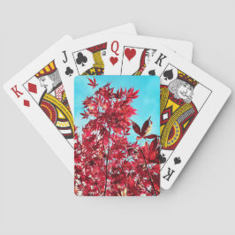 Red löv casinokort